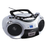 SUPERSONIC Portable Audio System - Silver